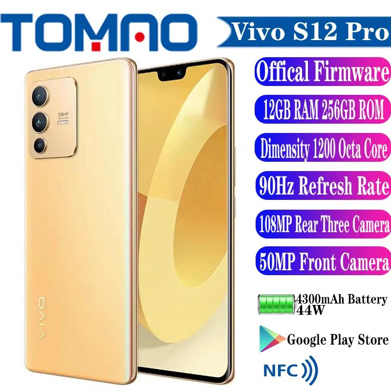   Vivo S12 Pro 5G ޴, 6.56 ġ Dimensity1200 Ÿھ, 4300mAh 44W, 108MP ĸ 3 ī޶, 50MP  ī޶ NFC